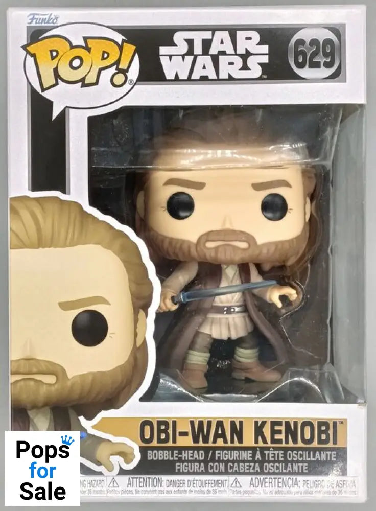 #629 Obi-Wan Kenobi (Battle Pose) Star Wars Funko POP