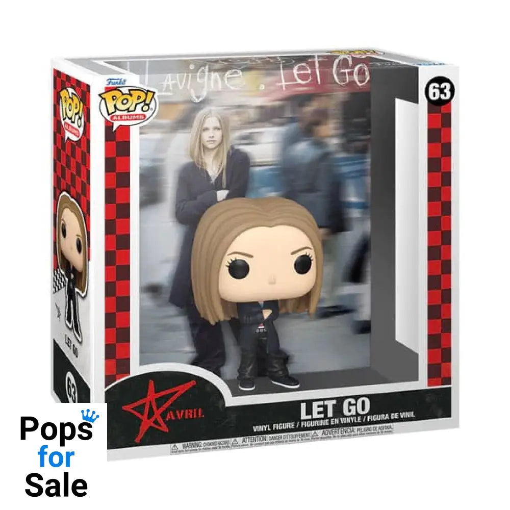 #63 Avril Lavigne - Let Go - Album Cover - Rocks Brand New Funko POP