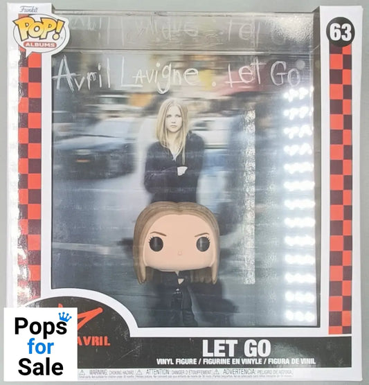 #63 Avril Lavigne - Let Go - Album Cover - Rocks Funko POP 