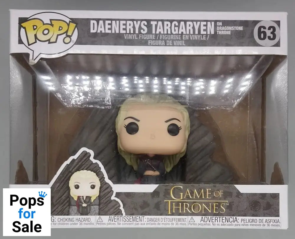 63 Daenerys Targaryen Deluxe Game of Thrones - Funko POP - Box Damaged