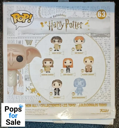 #63 Dobby - 10 Inch - Harry Potter - Box Damaged Funko POP