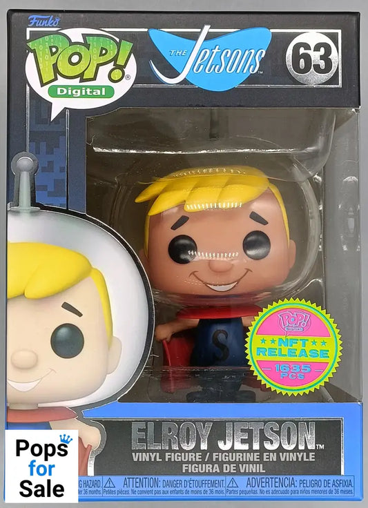 #63 Elroy Jetson - Digital 1635pc LE The Jetsons Box Damaged Funko POP