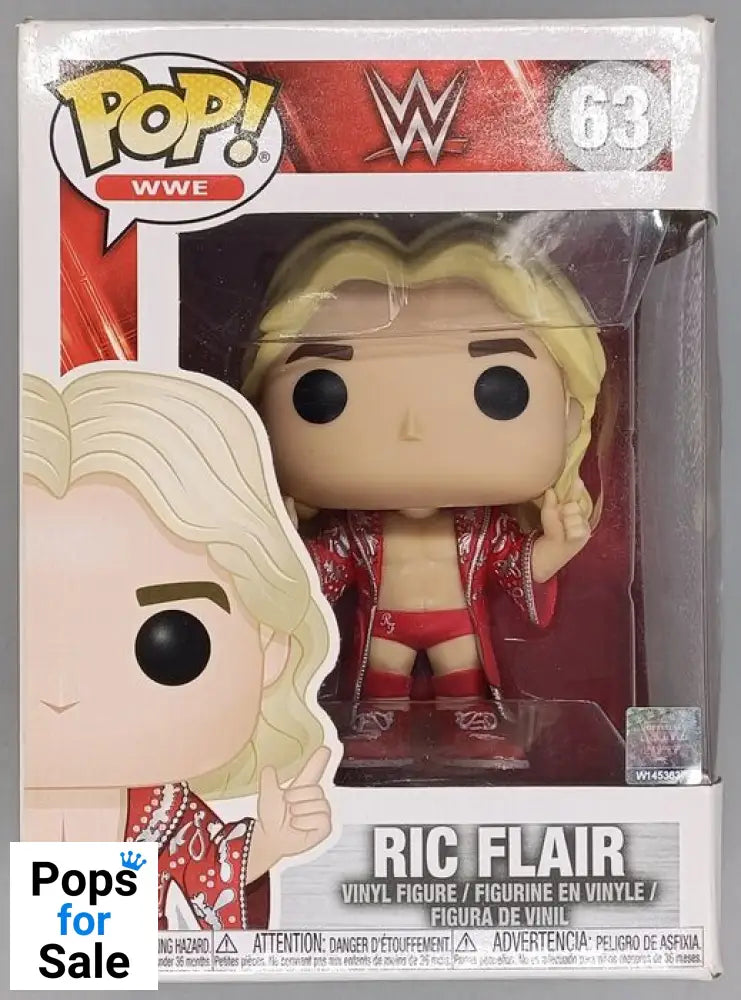 #63 Ric Flair - WWE - Box Damaged Funko POP