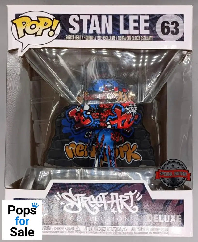 #63 Stan Lee - Deluxe - Marvel Funko POP