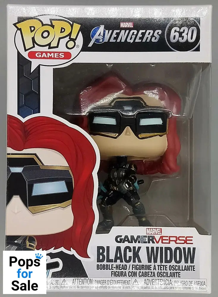 630 Black Widow - Marvel: Avengers Game Funko POP