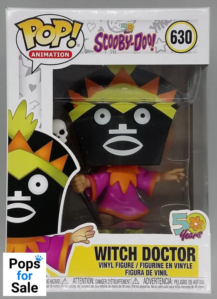 #630 Witch Doctor - Scooby Doo Funko POP