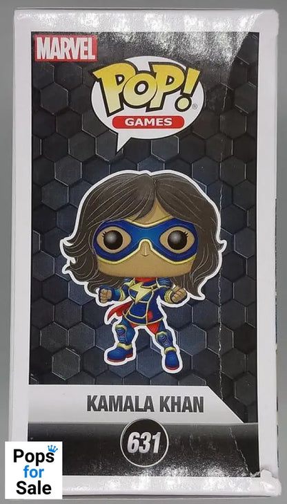 #631 Kamala Khan - Marvel Avengers Game - Box Damaged Funko POP