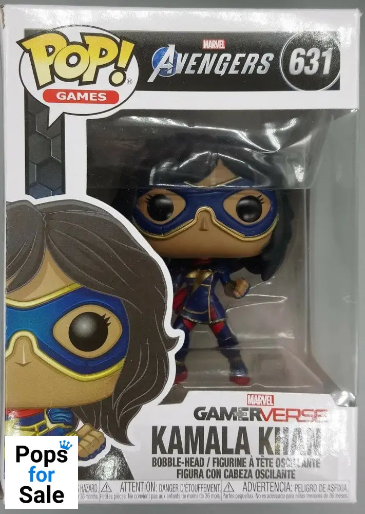 #631 Kamala Khan - Marvel Avengers Game Funko POP