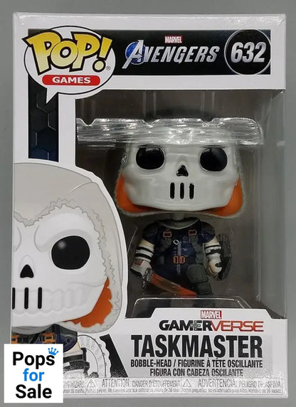 632 Taskmaster - Marvel Avengers Game - Damaged Box Funko POP