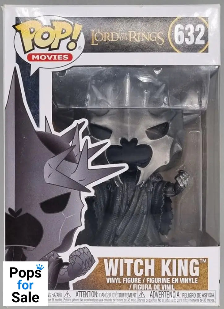 632 Witch King - Lord of the Rings - Box Damaged Funko POP