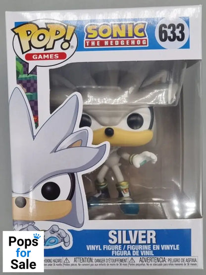 633 Silver - Sonic the Hedgehog Funko POP - Brand New