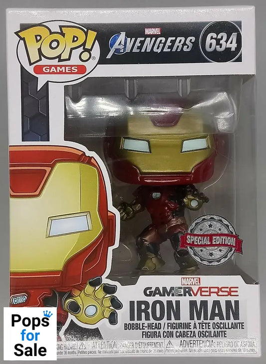 #634 Iron Man (Space) - Marvel Avengers Game Funko POP