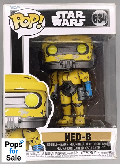 634 NED-B Star Wars Obi-Wan Kenobi - Funko POP - Box Damaged