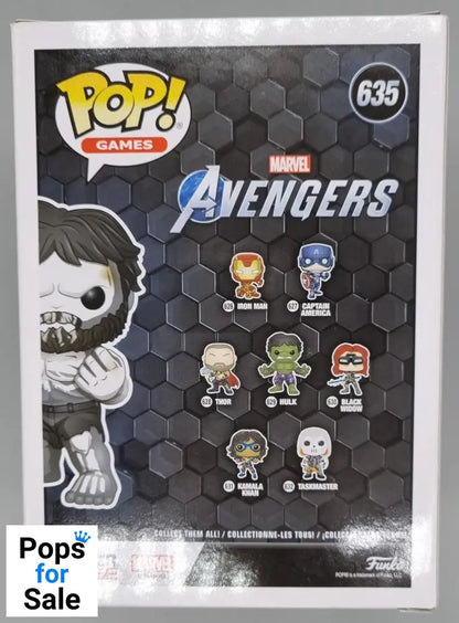 #635 Hulk (Skeleton) - Marvel Avengers Game Funko POP