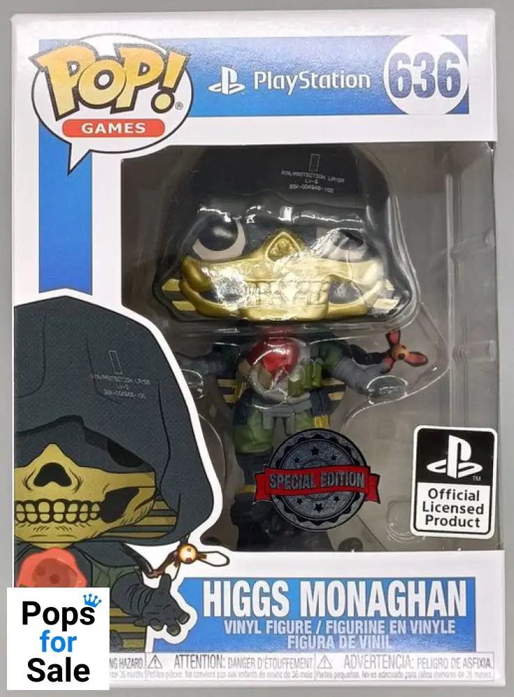 #636 Higgs Monaghan - Death Stranding Funko POP