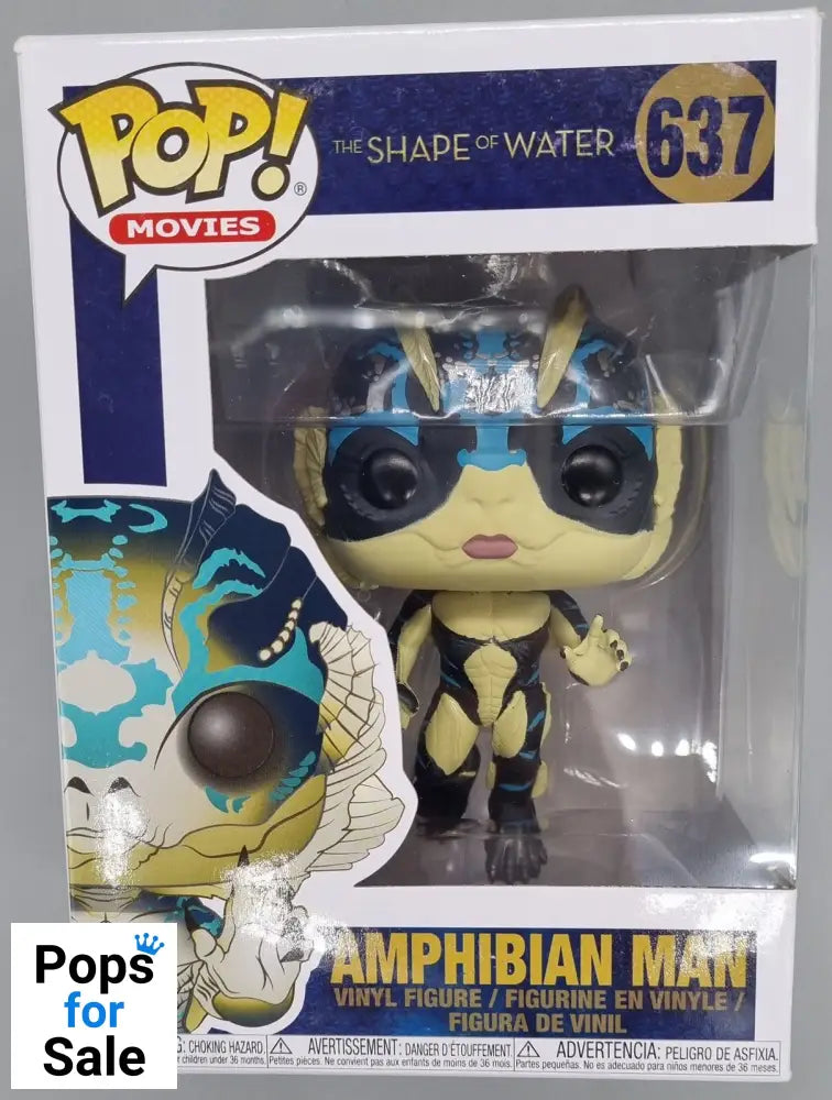 #637 Amphibian Man - Shape of Water Funko POP