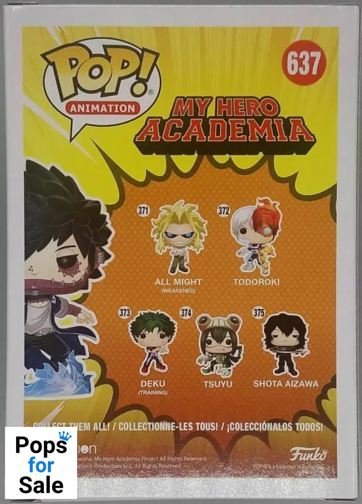 637 Dabi - Pop Animation - My Hero Academia 2019 NYCC Exc Funko POP