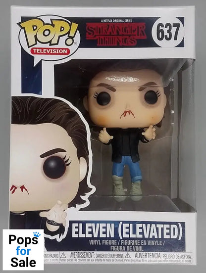 #637 Eleven (Elevated) - Stranger Things - Box Damaged Funko POP