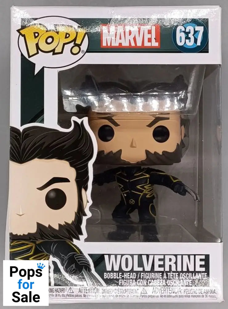 #637 Wolverine - Marvel - Box Damaged Funko POP