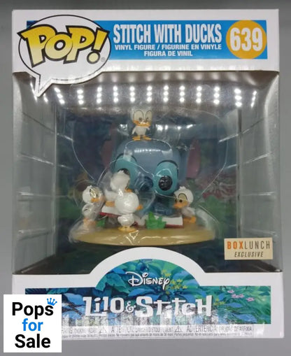 639 Stitch with Ducks - Deluxe - Disney Exclusive Funko POP