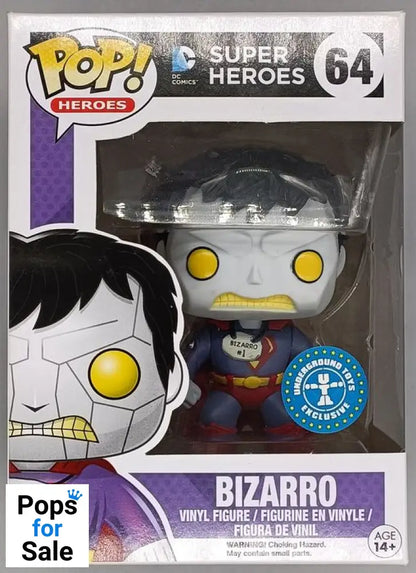 #64 Bizarro - DC Super Heroes - Box Damaged Funko POP