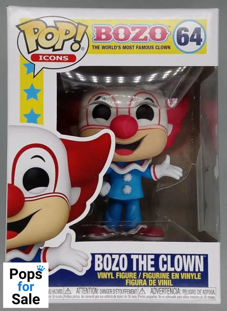 #64 Bozo the Clown Funko POP