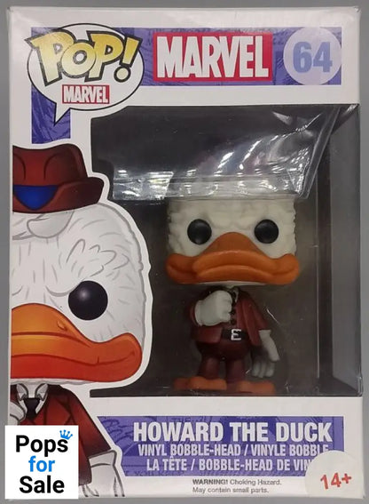 64 Howard the Duck - Marvel - Funko POP - Box Damaged