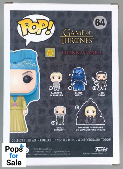 #64 Olenna Tyrell - Game of Thrones - 2018 Con Funko POP