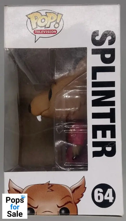 64 Splinter - Teenage Mutant Ninja Turtles Funko POP - Box Damaged