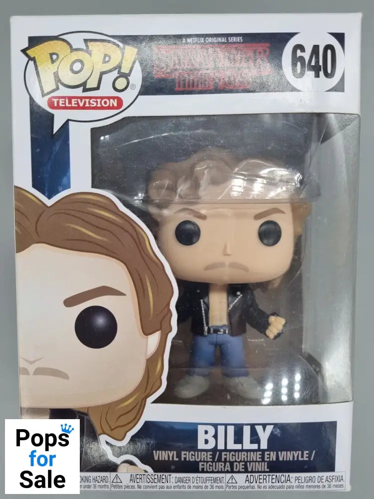 #640 Billy (Halloween) - Stranger Things Funko POP