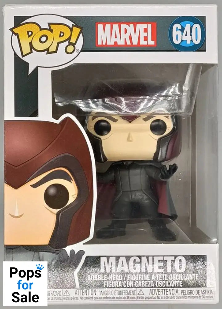 640 Magneto - Marvel X-Men - Funko POP - Box Damaged