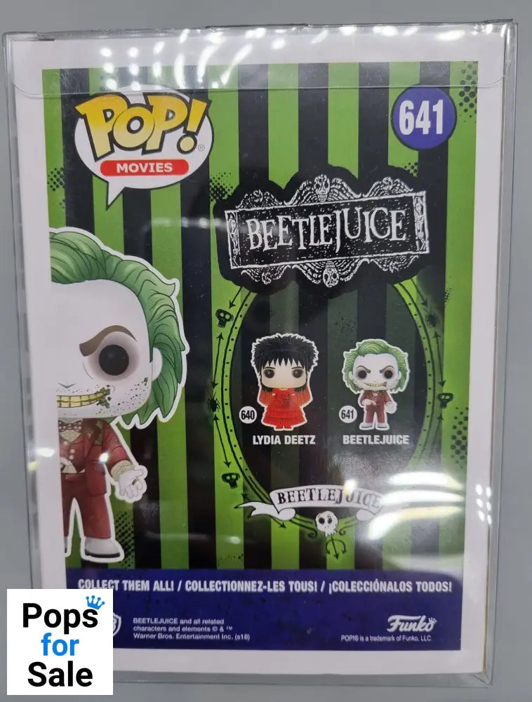 #641 Beetlejuice (Wedding Outfit) - Beetlejuice Funko POP