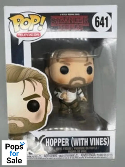 641 Hopper (with Vines) - Stranger Things - Box Damaged Funko POP