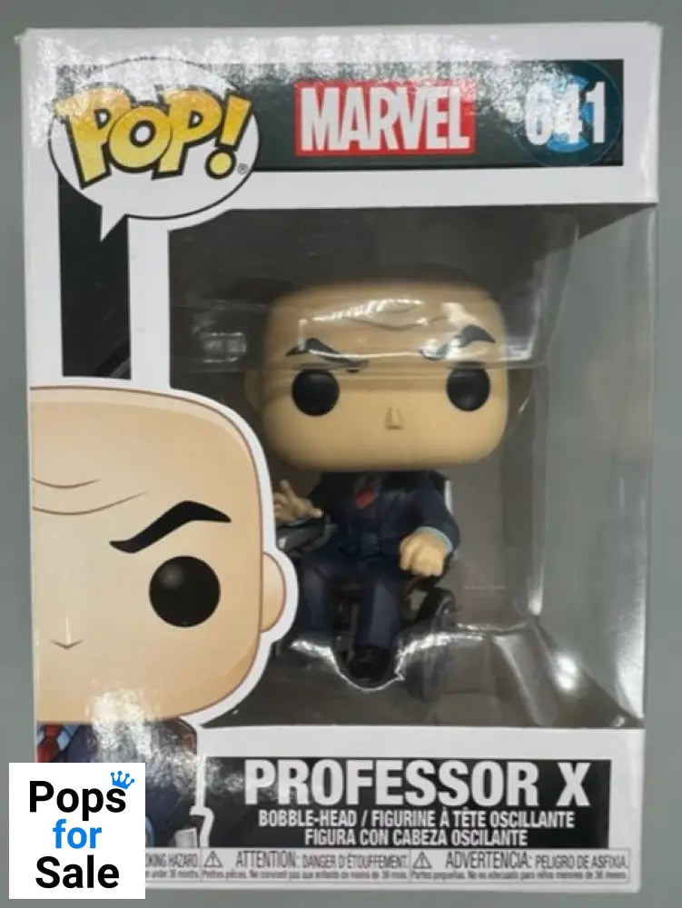 641 Professor X - Marvel X-Men - Box Damaged Funko POP
