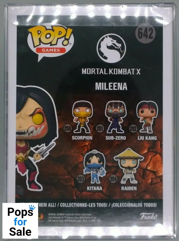 642 Mileena - Mortal Kombat X - Funko POP - Box Damaged