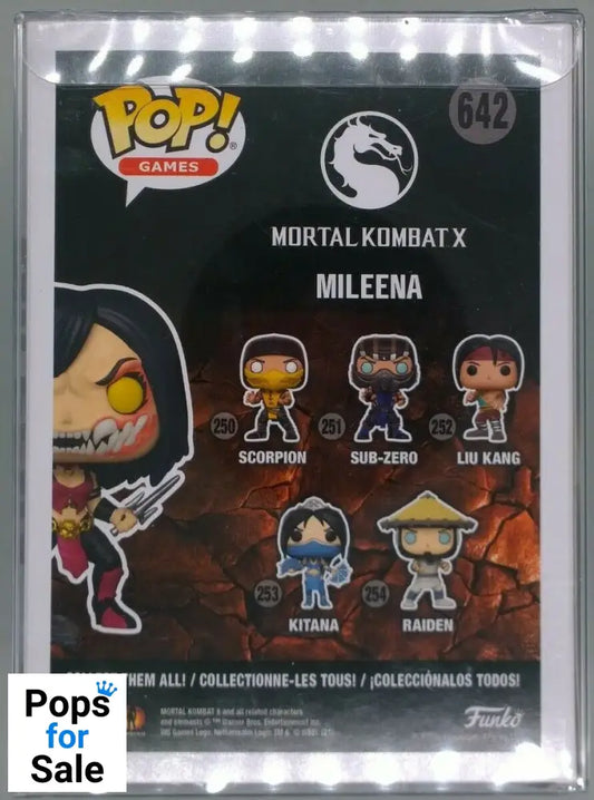 642 Mileena - Mortal Kombat X - Funko POP - Box Damaged