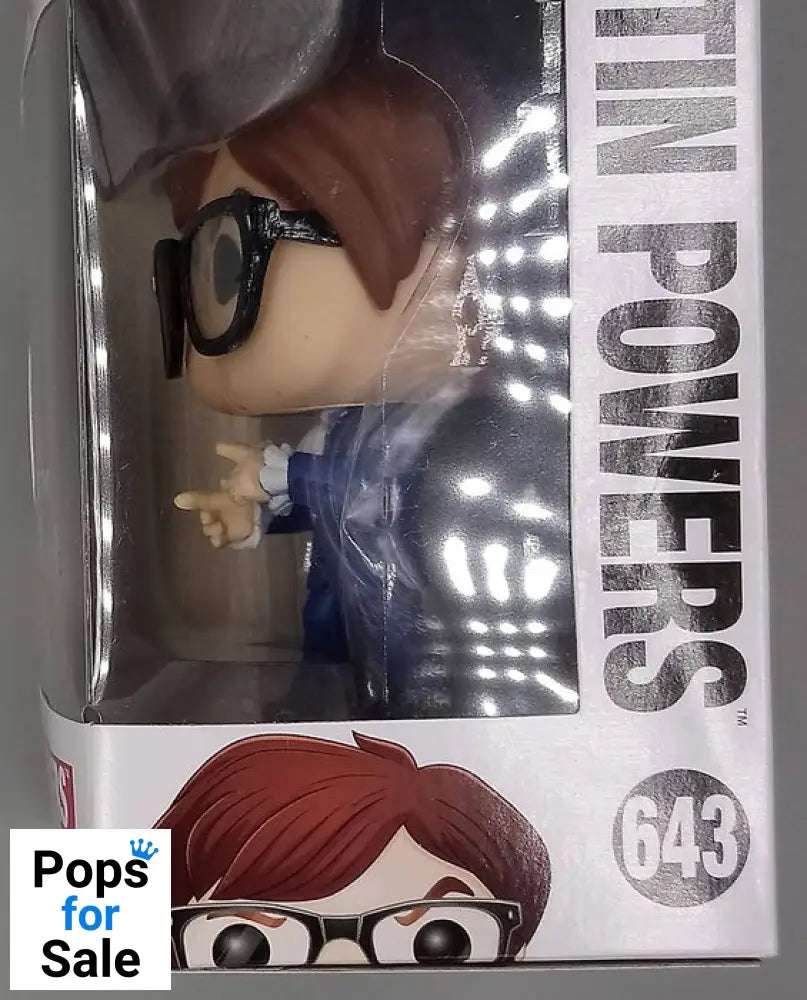 643 Austin Powers (Blue Suit) - Box Damaged Funko POP