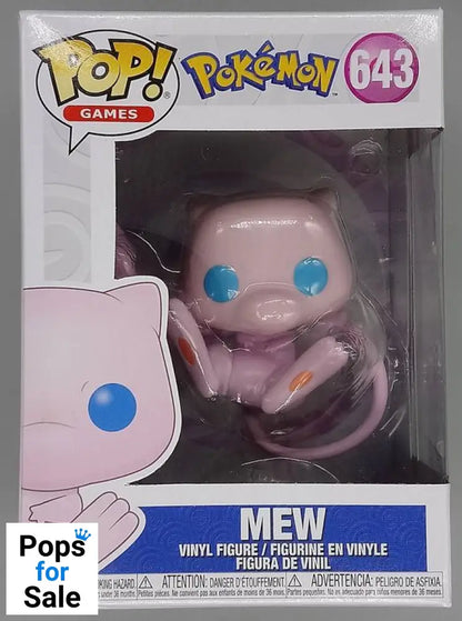 643 Mew - Pokemon - Funko POP - Box Damaged