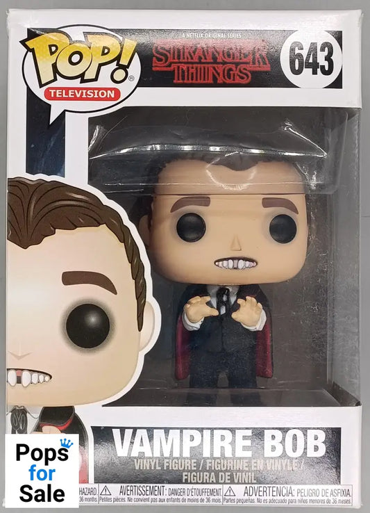 #643 Vampire Bob - Stranger Things - Box Damaged Funko POP