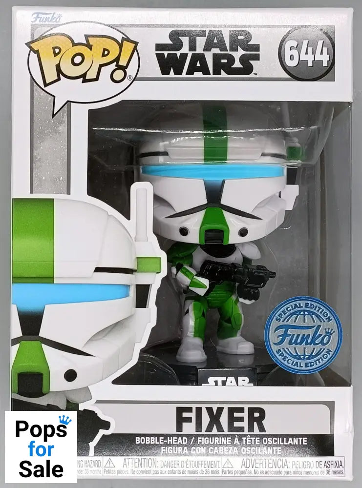 644 Fixer - Star Wars Republic Commando Funko POP