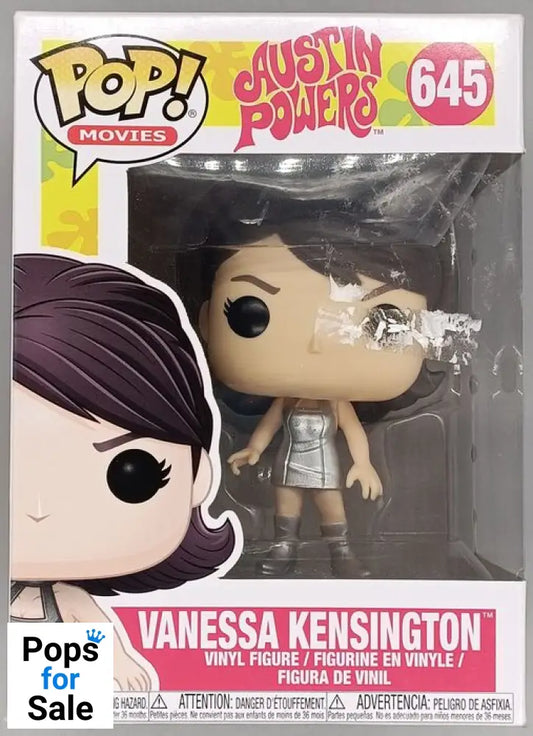 #645 Vanessa Kensington - Austin Powers - Box Damaged Funko POP