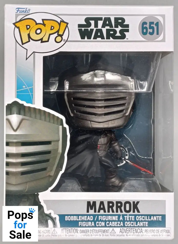 651 Marrok - Star Wars Ahsoka - Box Damaged Funko POP