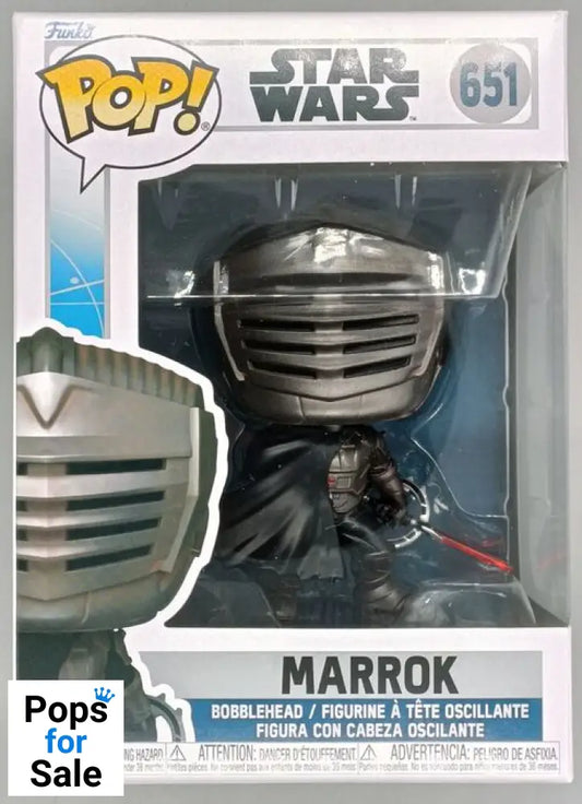 651 Marrok - Star Wars Ahsoka Funko POP - Brand New