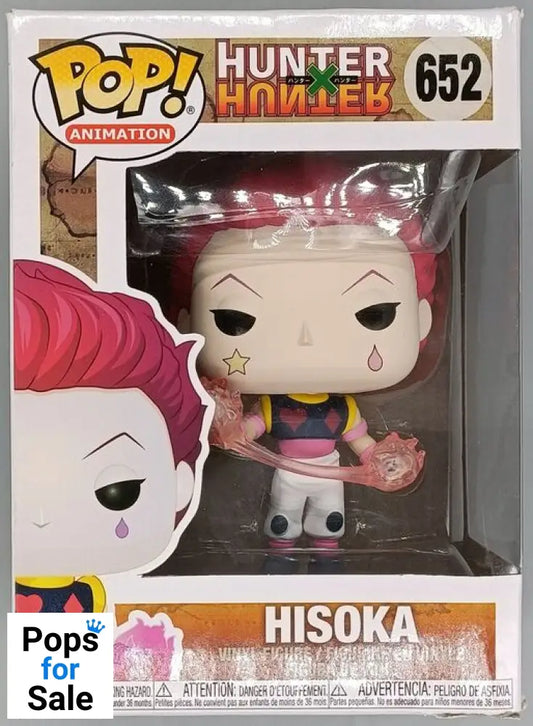 652 Hisoka - Hunter x Hunter - Box Damaged Funko POP