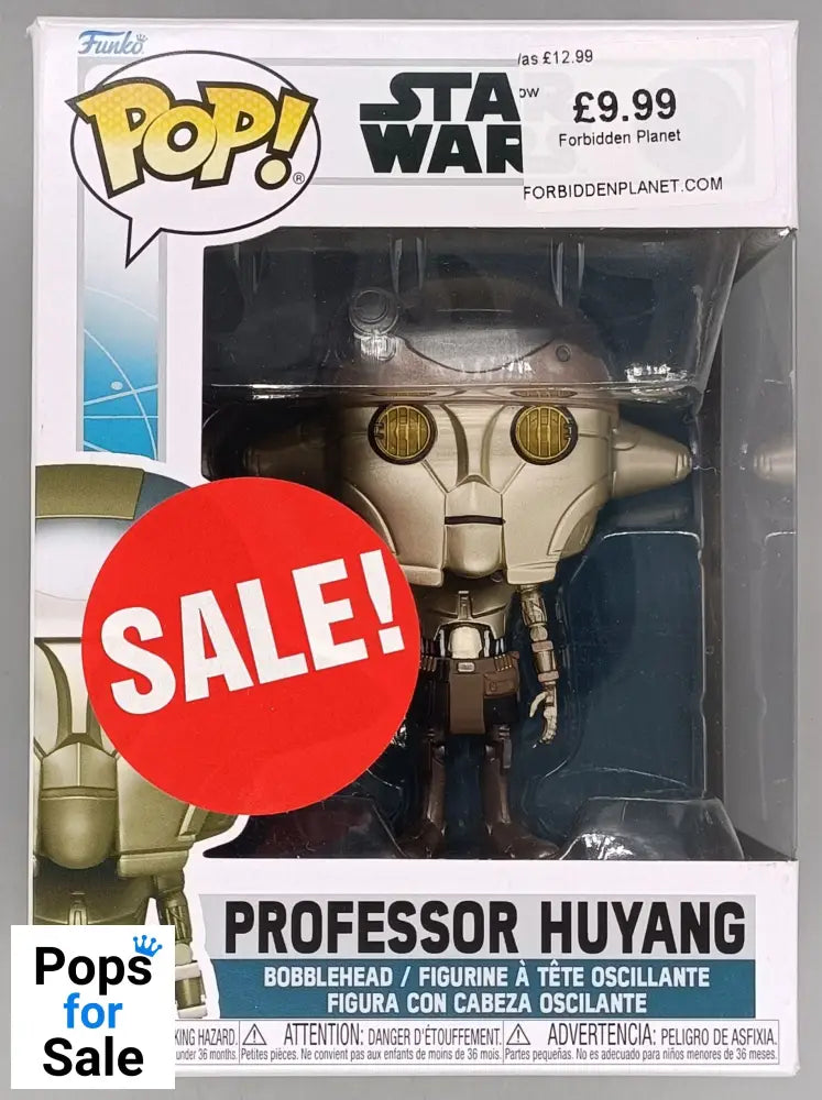 652 Professor Huyang - Star Wars Ahsoka - Funko POP - Box Damaged
