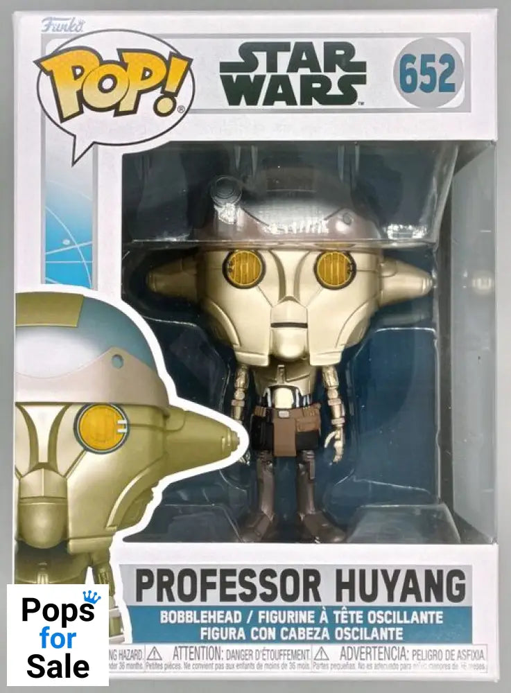 652 Professor Huyang - Star Wars Ahsoka Funko POP - Brand New