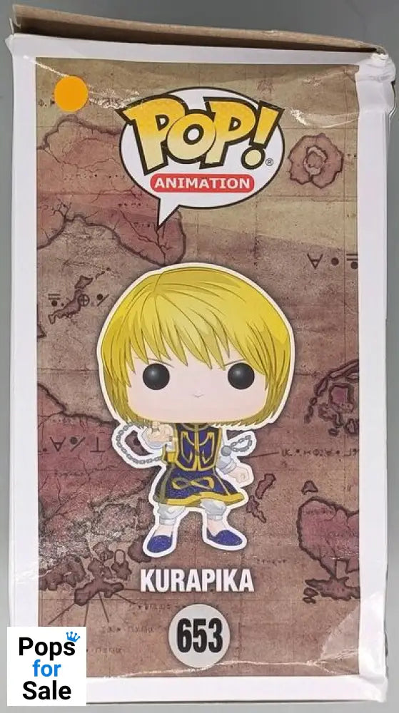 653 Kurapika - Hunter X Hunter - Box Damaged Funko POP