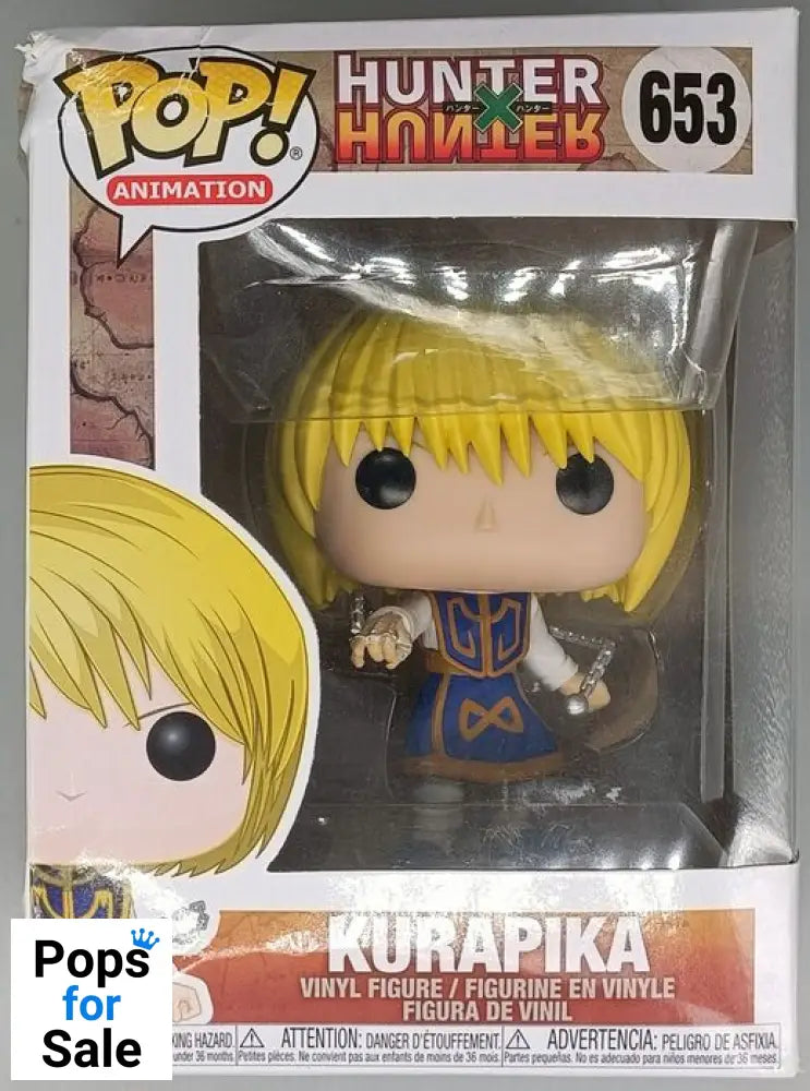 653 Kurapika - Hunter X Hunter - Box Damaged Funko POP