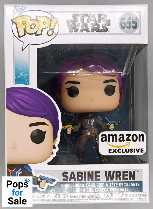 655 Sabine Wren - Star Wars: Ahsoka Funko POP - Brand New