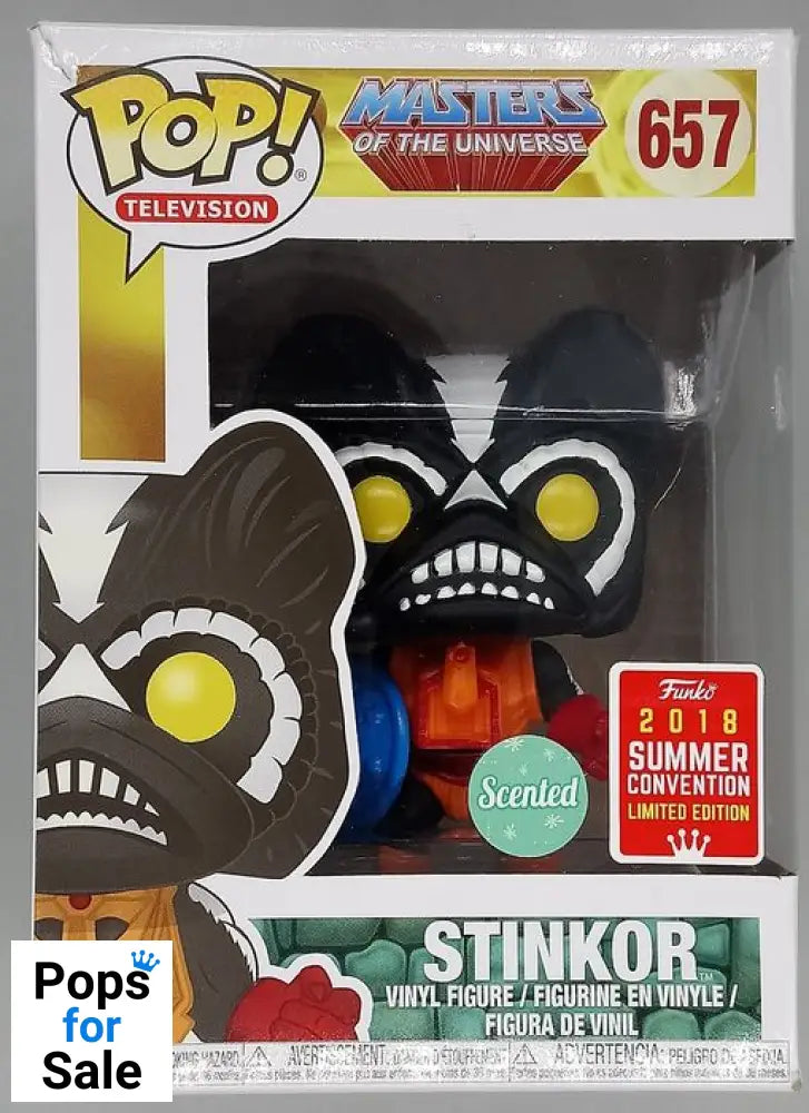 #657 Stinkor - Scented - Masters of the Universe- Box Damaged Funko POP